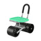 Gardeon Garden Cart Seat 360° Swivel 130kg Foldable Backrest Green
