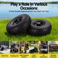 Gardeon 2x Flat Free Wheelbarrow Tyres 26cm 5/8