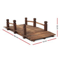 Gardeon Wooden Garden Bridge 160cm Outdoor Decor Ornament