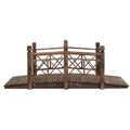 Gardeon Wooden Garden Bridge 150cm Outdoor Ornament Decor