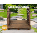 Gardeon Wooden Garden Bridge 150cm Outdoor Ornament Decor