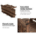 Gardeon Wooden Garden Bridge 150cm Outdoor Ornament Decor
