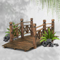 Gardeon Wooden Garden Bridge 150cm Outdoor Ornament Decor