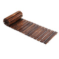 Gardeon 8ft Wooden Garden Pathway Walkway Charcoal Brown