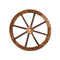 Gardeon Wooden Wagon Wheel Garden Decor Outdoor Ornament