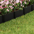 Garden Edging 15cm x 30m Black Border Landscape Edge