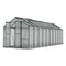 Green Fingers Greenhouse 6.3x2.44x2.1M Aluminium Polycarbonate