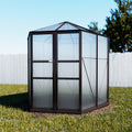 Greenfingers Greenhouse 2.4x2.1x2.32M Aluminium Polycarbonate