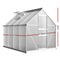 Green Fingers Greenhouse 2.42x1.9x1.95m Aluminium Polycarbonate