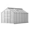 Green Fingers Greenhouse 3x2.5x2.26M Aluminium Double Doors