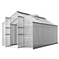Green Fingers Greenhouse 4.1x2.5x2.26m Aluminium Double Doors