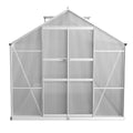 Green Fingers Greenhouse 4.1x2.5x2.26m Aluminium Double Doors
