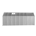 Green Fingers Greenhouse 4.7x2.5x2.26m Double Door Aluminium