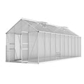 Green Fingers Greenhouse 6.03x2.44x2.68M Double Door Aluminium