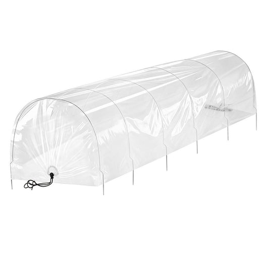 Green Fingers Mini Greenhouse 300x45x30cm Clear PVC Tunnel