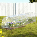 Green Fingers Mini Greenhouse 300x45x30cm Clear PVC Tunnel
