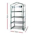 Green Fingers Greenhouse 4 Tier 1.6x0.7x0.5M Garden Bed