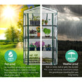 Green Fingers Greenhouse 4 Tier 1.6x0.7x0.5M Garden Bed