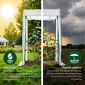 Green Fingers Mini Greenhouse 1.0x0.8x1.5M PE Cover Roll-Up