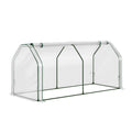 Green Fingers Greenhouse PE Cover 1.2x0.5x0.6M Zip Door