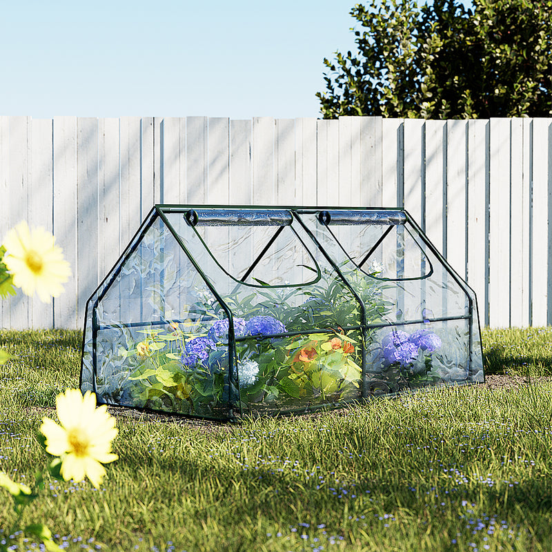Greenfingers Greenhouse 1.8x0.9x0.9M Mini Raised Garden Bed