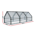 Green Fingers Greenhouse 2.7x0.9x0.9M Raised Garden Bed