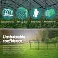Green Fingers Greenhouse 2.7x0.9x0.9M Raised Garden Bed