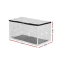 Green Fingers Mini Greenhouse 50x25x25cm PVC Mushrooms