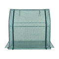 Green Fingers Greenhouse 91x46x84cm Steel Frame PE Cover Outdoor
