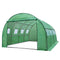 Green Fingers Greenhouse 4x3x2M Walk In Tunnel Plant Garden Shed