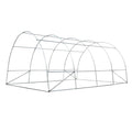 Green Fingers Greenhouse 4x3x2M Walk In Tunnel Plant Garden Shed