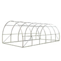 Green Fingers Greenhouse 6x3x2M Walk In Tunnel Plant Garden Shed