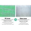 Green Fingers Greenhouse 6x3x2M Walk In Tunnel Plant Garden Shed