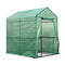 Green Fingers Greenhouse 1.2x1.9x1.9M Walk In Tunnel 4 Shelves