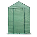 Green Fingers Greenhouse 1.2x1.9x1.9M Walk In Tunnel 4 Shelves