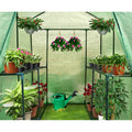 Green Fingers Greenhouse 1.2x1.9x1.9M Walk In Tunnel 4 Shelves