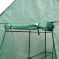 Green Fingers Greenhouse 1.2x1.9x1.9M Walk In Tunnel 4 Shelves