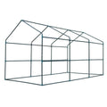 Green Fingers Greenhouse 3.5x2x2M Walk In Tunnel Plant Garden Shed