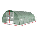Green Fingers Greenhouse 6x4x2m Walk In Tunnel Plant Garden Shed