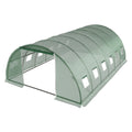 Green Fingers Greenhouse 6x4x2m Walk In Tunnel Plant Garden Shed