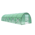 Green Fingers Greenhouse 9x3x2m Walk In Tunnel Plant Garden Shed