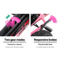 Rigo Kids Pedal Go Kart Ride On Car Adjustable Seat Pink