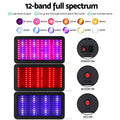 Green Fingers 1200W LED Grow Light Full Spectrum Indoor Plant