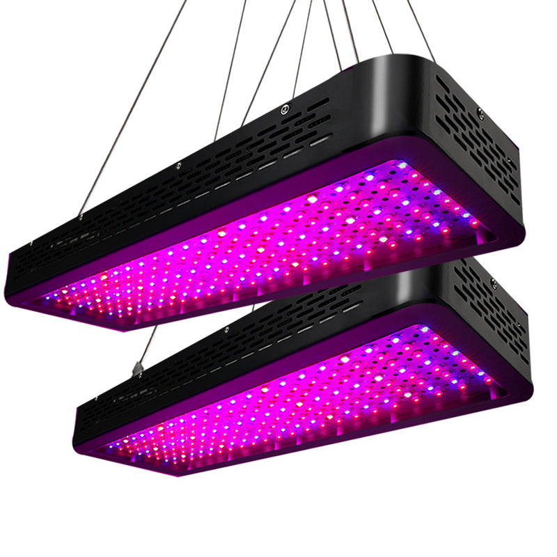 Green Fingers 2X 2000W LED Grow Lights Full Spectrum Plant Indoor