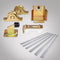 Roller Guide Gate Opener Track Stopper Sliding Hardware