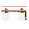 Roller Guide Gate Opener Track Stopper Sliding Hardware