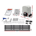 LockMaster Electric Sliding Gate Opener 1200kg 4m Rail Remote Kit