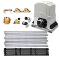 LockMaster Electric Sliding Gate Opener 1200kg 4m Rail Remote Kit