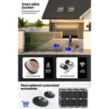 LockMaster Electric Sliding Gate Opener 1800KG Keypad 6M