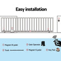 LockMaster 1000KG Automatic Sliding Gate Opener 6M Keypad